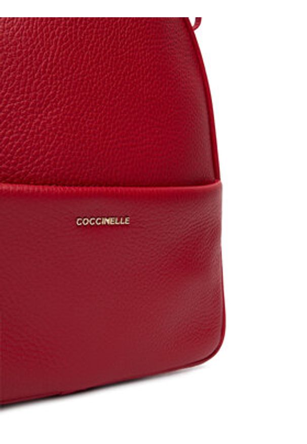 Coccinelle Plecak U45 Coccinellenory E1 U45 14 02 01 Czerwony. Kolor: czerwony. Materiał: skóra