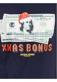 Jack & Jones - Jack&Jones T-Shirt 12246605 Granatowy Standard Fit. Kolor: niebieski. Materiał: bawełna #3