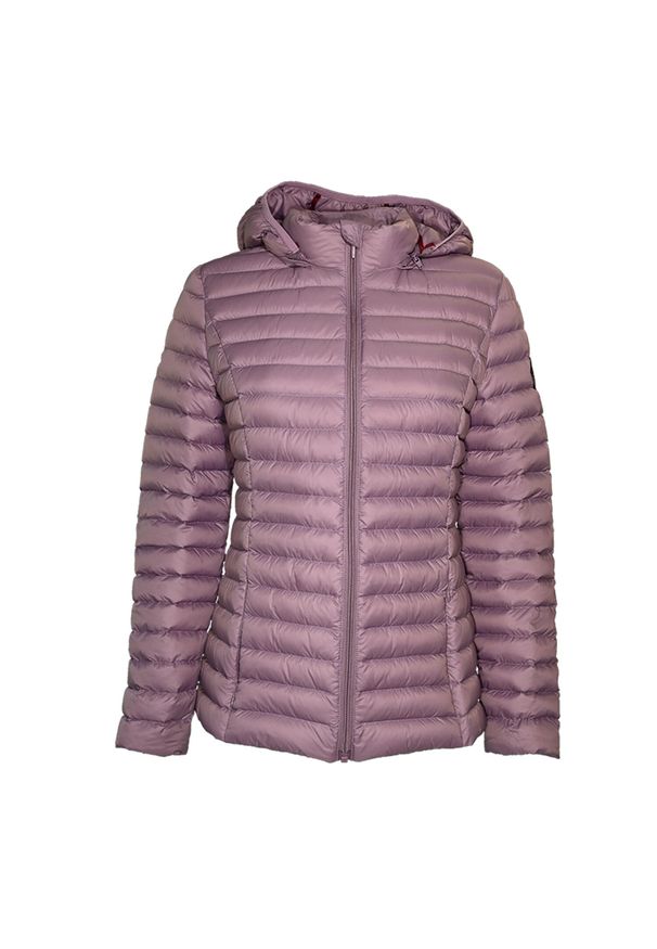LHOTSE - Damska kurtka puchowa Lhotse Kimi2. Kolor: fioletowy. Materiał: puch. Sport: turystyka piesza