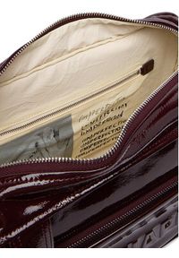Patrizia Pepe Torebka 2B0125/L170-M558 Fioletowy. Kolor: fioletowy. Materiał: skórzane