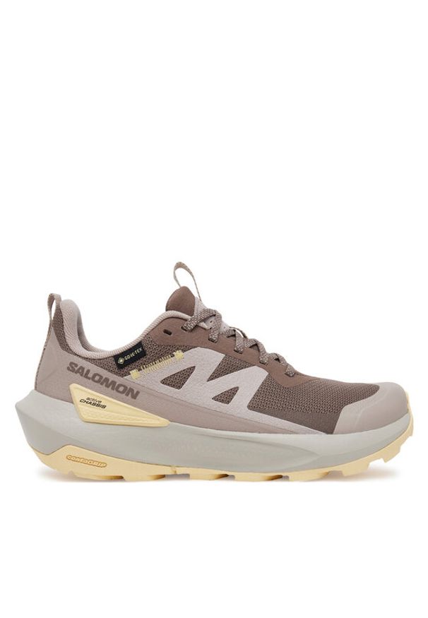 salomon - Salomon Trekkingi Elixir Activ Gore-Tex L47760100 Brązowy. Kolor: brązowy. Materiał: materiał