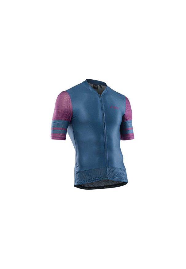 Koszulka rowerowa NORTHWAVE Storm Air Jersey Short Sleeve. Kolor: fioletowy, niebieski, wielokolorowy. Materiał: jersey. Sport: kolarstwo