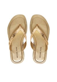 MICHAEL Michael Kors Japonki Koko 40S5KOFA1M Złoty. Kolor: złoty. Materiał: skóra #1