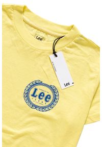 Lee - LEE T SHIRT DAMSKI EMBLEM T YELLOW SIGN L42GEPLN 112109342 #4