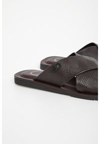 CESARE CASADEI - Klapki męskie skórzane CESARE CESADEI. Materiał: skóra #4