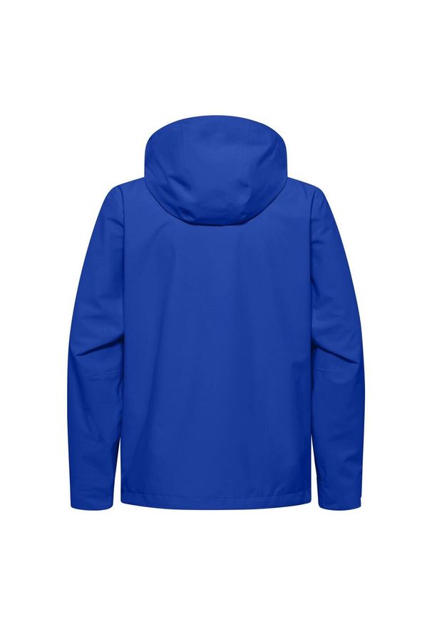 Kurtka uniwersalna męska Jack Wolfskin Trailtime. Typ kołnierza: kaptur. Kolor: niebieski. Materiał: syntetyk. Styl: klasyczny