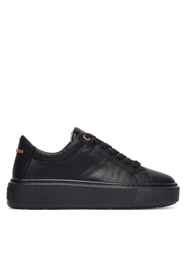 Alexander Smith Sneakersy London ALBCLHW-8012-TBK Czarny. Kolor: czarny. Materiał: skóra