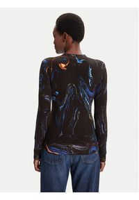 Desigual Sweter Butterfly Lacroix 25WWJF05 Czarny Regular Fit. Kolor: czarny. Materiał: syntetyk #5
