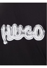 Hugo - HUGO T-Shirt Nyrotee 50549769 Czarny Loose Fit. Kolor: czarny. Materiał: bawełna #2