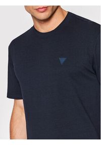 Guess T-Shirt Z2YI12 JR06K Granatowy Regular Fit. Kolor: niebieski