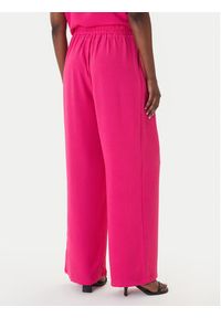 LOLA CASADEMUNT Spodnie materiałowe LS2614054 Różowy Regular Fit. Kolor: różowy. Materiał: syntetyk #3