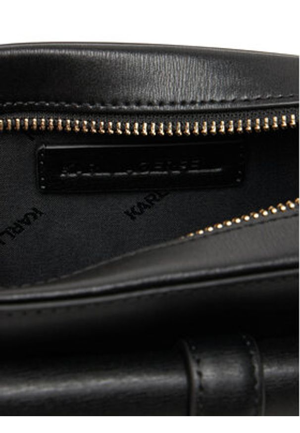 Karl Lagerfeld - KARL LAGERFELD Torebka A3W30153 Czarny. Kolor: czarny. Materiał: skórzane