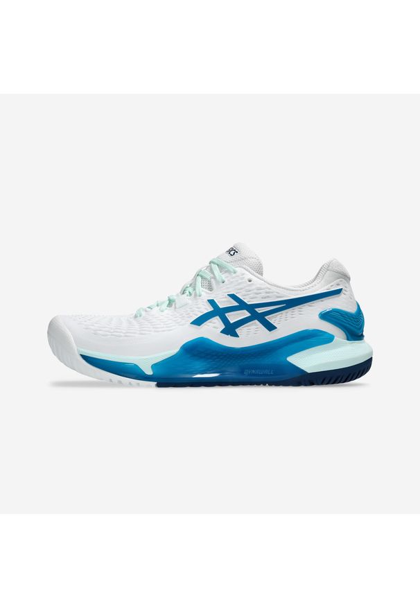 Asics - Buty tenisowe damskie ASICS Gel Resolution 9 na każdą nawierzchnię. Materiał: kauczuk. Sport: tenis