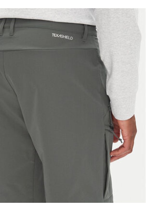 Jack Wolfskin Szorty sportowe Pico Trail A63908 Zielony Regular Fit. Kolor: zielony. Materiał: syntetyk