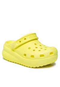 Crocs Klapki Classic Crocs Cutie Clog K 207708 Żółty. Kolor: żółty #5