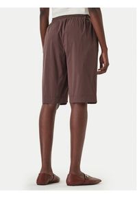 Liu Jo Sport Szorty sportowe TA6289 T416A Brązowy Relaxed Fit. Kolor: brązowy. Materiał: bawełna #4