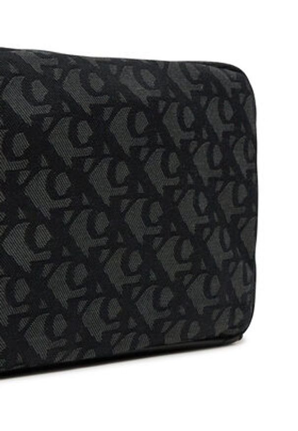 Calvin Klein Saszetka Unstructured Monogram Camera Bag LV04G3179G Czarny. Kolor: czarny. Materiał: materiał