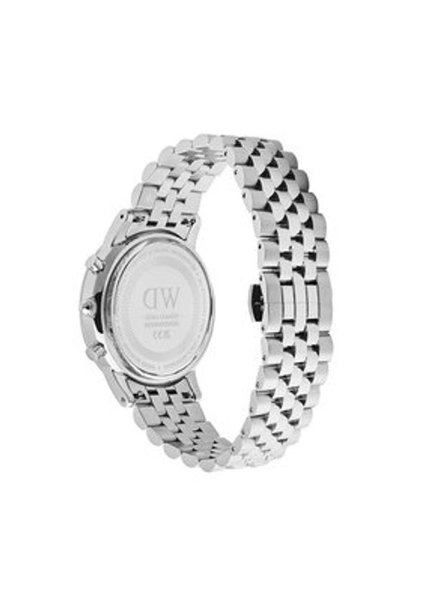 Daniel Wellington Zegarek Iconic Chronograph DW00100873 Srebrny. Kolor: srebrny