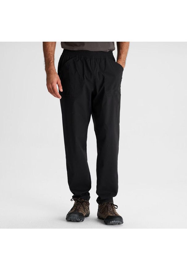 KATHMANDU - Spodnie na gumce Kathmandu Miro. Kolor: czarny. Sezon: lato. Sport: turystyka piesza