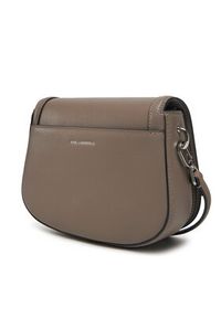 Karl Lagerfeld - KARL LAGERFELD Torebka A1W30408 Szary. Kolor: szary. Materiał: skórzane