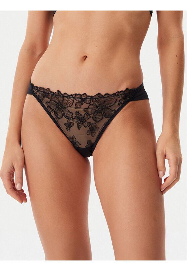 Hunkemöller Figi brazylijskie Jemima 301076 Czarny. Kolor: czarny. Materiał: syntetyk