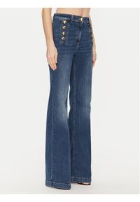 Elisabetta Franchi Jeansy PJ-83D-51E2-V440 Granatowy Regular Fit. Kolor: niebieski