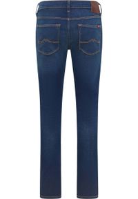 Męskie Spodnie Jeansowe Mustang Style Frisco Skinny Denim Blue 1016793 5000 803