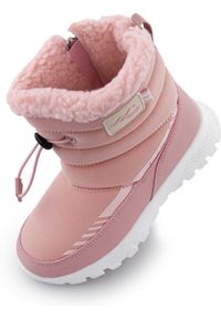 ALPINE PRO - Wodoodporne zimowe buty dziecięce Loap Linden - Rozmiar 35. Kolor: fioletowy. Sezon: zima