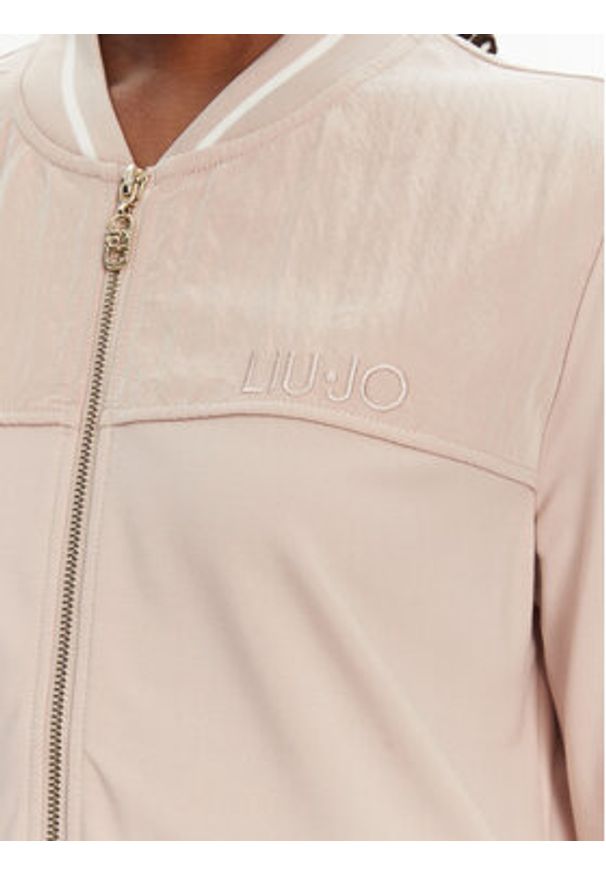 Liu Jo Sport Bluza TA5119 J5942 Beżowy Regular Fit. Kolor: beżowy. Materiał: wiskoza, syntetyk. Styl: sportowy