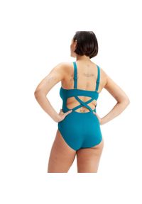 Speedo Shaping Enlace 1-Częściowy Kostium Kąpielowy - Ocean Depths - Rozmiar 40. Kolor: niebieski