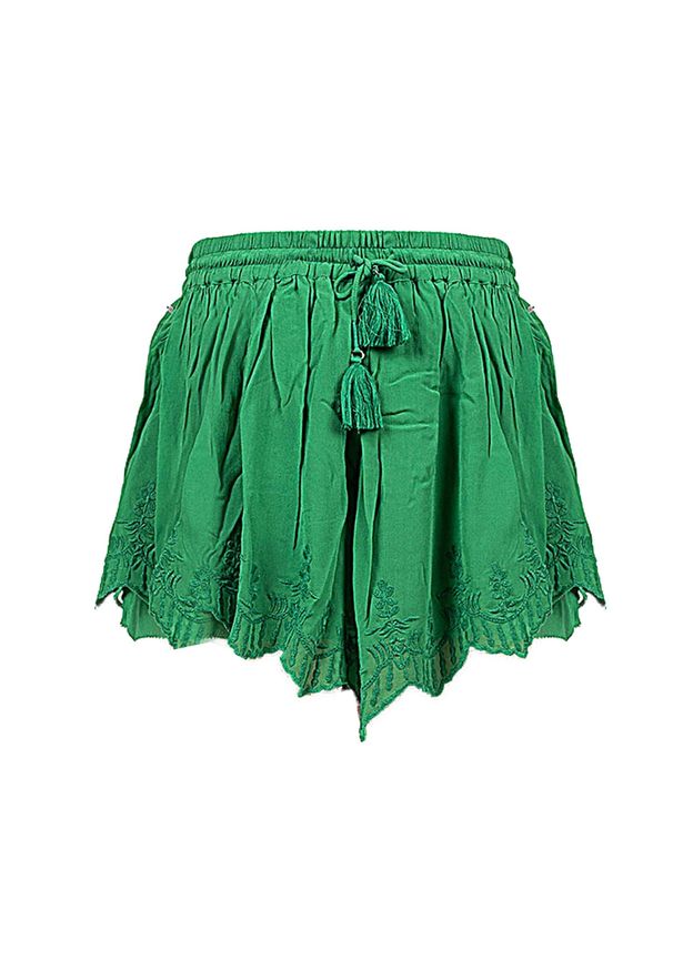 Pepe Jeans Szorty Florence | | Kobieta |. Okazja: na co dzień. Materiał: tkanina. Wzór: aplikacja, haft. Styl: casual