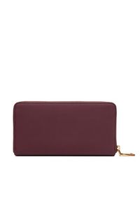 Love Moschino - LOVE MOSCHINO Duży Portfel Damski JC5611PP1NKD0552 Bordowy. Kolor: czerwony. Materiał: skóra #3