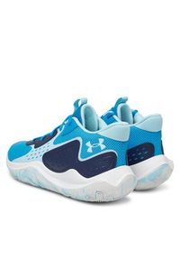 Under Armour Sneakersy UA JET '23 3026634 Niebieski. Kolor: niebieski. Materiał: materiał