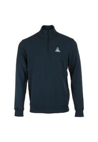 Bluza dresowa 1/4 zip Le Coq Sportif Essentiel N°1. Kolor: niebieski. Materiał: dresówka. Sport: fitness #1