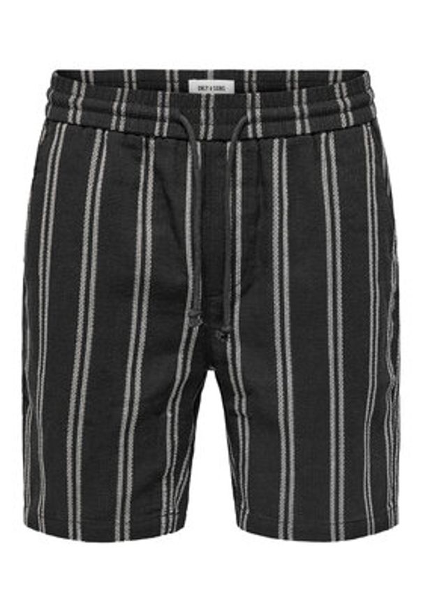 Only & Sons Szorty sportowe Trev 22026950 Granatowy Regular Fit. Kolor: niebieski. Materiał: bawełna. Styl: sportowy