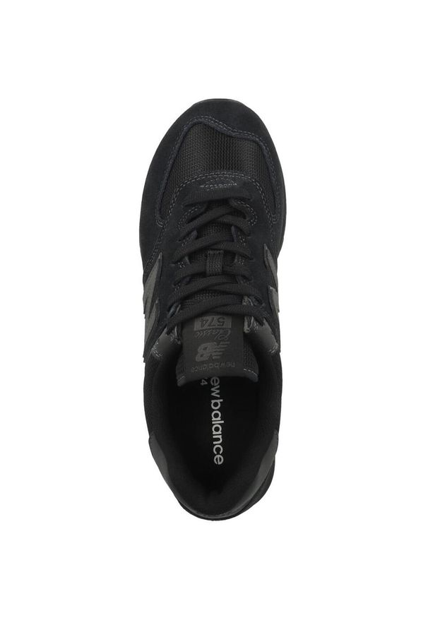 Buty do chodzenia męskie New Balance 574. Zapięcie: sznurówki. Kolor: wielokolorowy, czarny, szary. Materiał: guma, materiał, tkanina, syntetyk. Szerokość cholewki: normalna. Model: New Balance 574. Sport: turystyka piesza