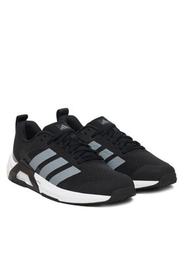 Adidas - adidas Buty na siłownię Dropset Control JS3037 Czarny. Kolor: czarny. Materiał: materiał. Sport: fitness