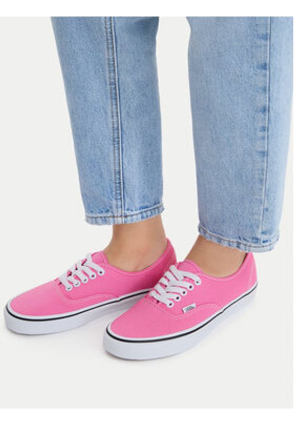 Vans Tenisówki Authentic VN000EHHFRQ1 Różowy. Kolor: różowy. Materiał: materiał