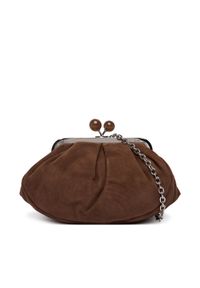 Weekend Max Mara Torebka 2615511014650 Brązowy. Kolor: brązowy. Materiał: zamszowe, skórzane #1