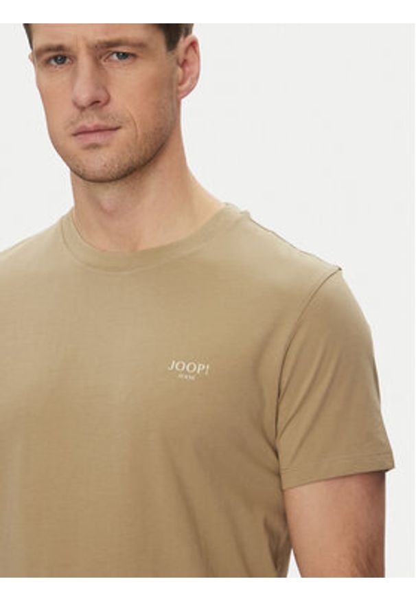 JOOP! Jeans T-Shirt 15 JJJ-32Alphis 30045926 Beżowy Modern Fit. Kolor: beżowy. Materiał: bawełna