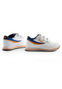 Buty do chodzenia dziecięce Fila Orbit Velcro Low. Kolor: biały. Sport: turystyka piesza