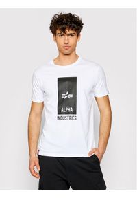 T-Shirt Alpha Industries. Kolor: biały. Materiał: bawełna #1