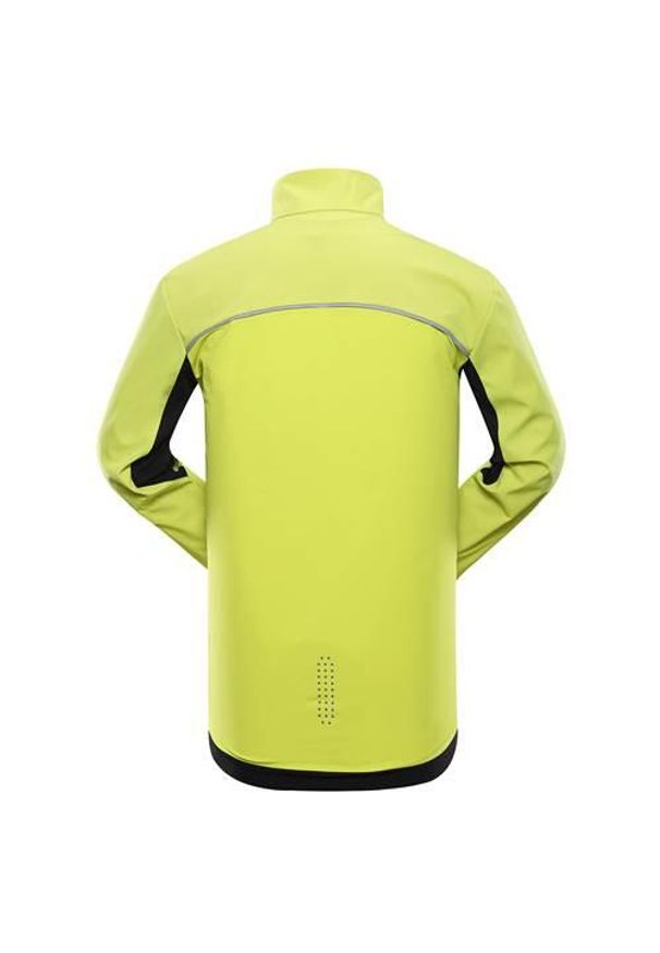 ALPINE PRO - Kurtka Softshell Alpine Pro Geroc 2XL dla Mężczyzn - Wodoodporna i Oddychająca. Kolor: zielony. Materiał: softshell. Sport: turystyka piesza