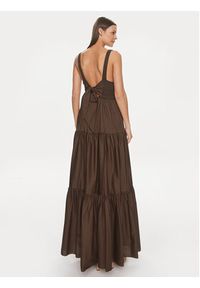 Liu Jo Sukienka letnia MA4070 MA23A Brązowy Regular Fit. Kolor: brązowy. Materiał: bawełna. Sezon: lato #5