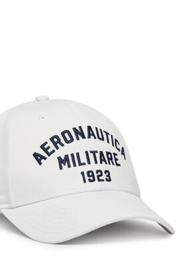 Aeronautica Militare Czapka z daszkiem 261HA1241UCT02261 Biały. Kolor: biały. Materiał: bawełna