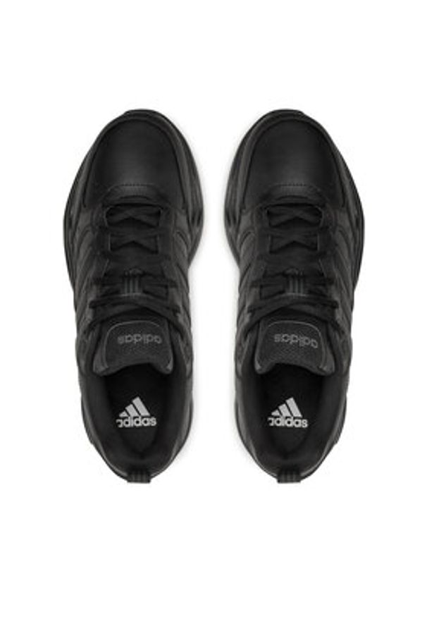 Adidas - adidas Sneakersy EG2656 Czarny. Kolor: czarny. Materiał: skóra