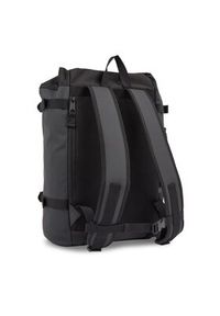 Tommy Jeans Plecak Tjm Daily + Rolltop Backpack AM0AM12120 Czarny. Kolor: czarny. Materiał: skóra