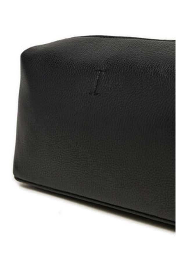 Calvin Klein Torebka Ck Plaque Camera Bag K60K612788 Czarny. Kolor: czarny. Materiał: skórzane