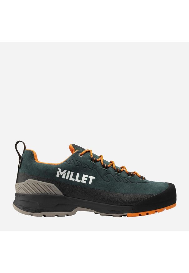 Buty trekkingowe męskie Millet Cimaï Pro GoreTex podejściowe. Zapięcie: sznurówki. Kolor: zielony. Materiał: gore-tex. Technologia: Gore-Tex. Sport: turystyka piesza