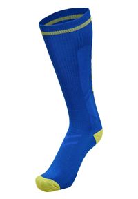 Skarpety sportowe dla dorosłych Hummel Elite Indoor Sock High. Kolor: żółty, niebieski, wielokolorowy #2